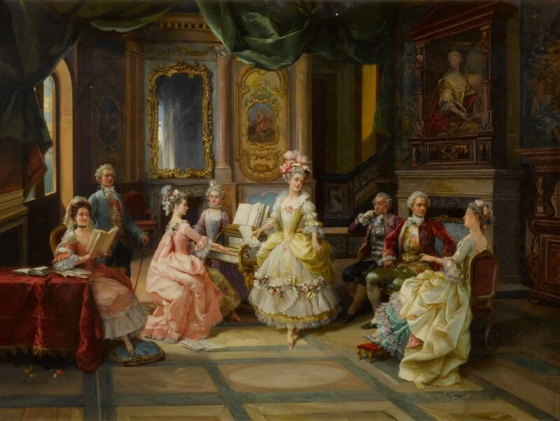Cesare Detti - Musica in salotto